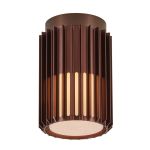 Nordlux Aludra Plafondlamp Aluminium Bruin | IP44 - Geschikt voor E27
