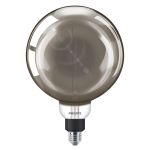 Philips Classic LED Globe E27 200mm Filament Smoke 6.5W 200lm - 818 Zeer Warm Wit | Dimbaar - Vervangt 20W