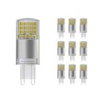 Voordeelpak 10x Noxion LED Bolt G9 3.2W 827 | Dimbaar - Zeer Warm Wit - Vervangt 32W
