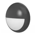 Noxion LED Bulkhead Pro V2 Wit 12/16/20W 2400lm - 830-840-865 CCT | 325mm - IP65 - Nood 3H + Ooglid Ring Zwart