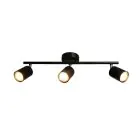 Nordlux Explore 3 Metaal en Ceramic Zwart | Geschikt voor 3x GU10