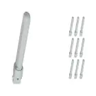 Voordeelpak 10x Osram Dulux S 9W 840 | Koel Wit - 2-Pin