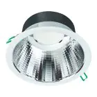 Philips LED Downlight Coreline DN142B Aluminium Wit 19.2W 2300lm 60D - 830 Warm Wit | Zaagmaat 200mm - IP20 - UGR